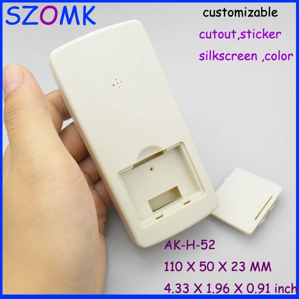 Пластмассовая флейта abs (1 шт.) 110*50*23 мм пластиковый корпус для электронной