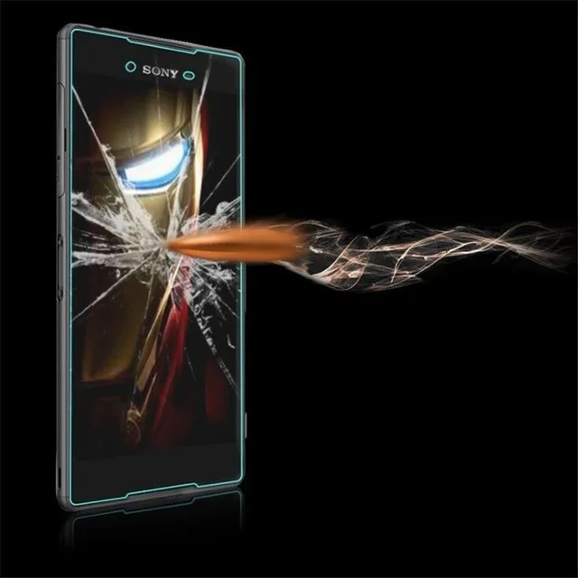 Защитное стекло закаленное 9H 0 26 мм 2.5D для Sony Xperia C M5 M4 Z L36H Z1 Z2 Z3 Z4 Z5 Z1/3/5 Compact mini |