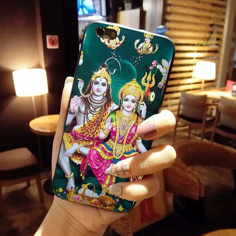 MaiYaCa Бог Индии чехол для iPhone X 8 7 6 6S Plus 5 5S SE 4S Apple 5C|6s plus|cover 5cfor iphone 5s |