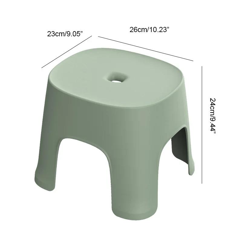 Прочные плотные стулья для детей 6 цветов гостиной нескользящая скамейка ванной
