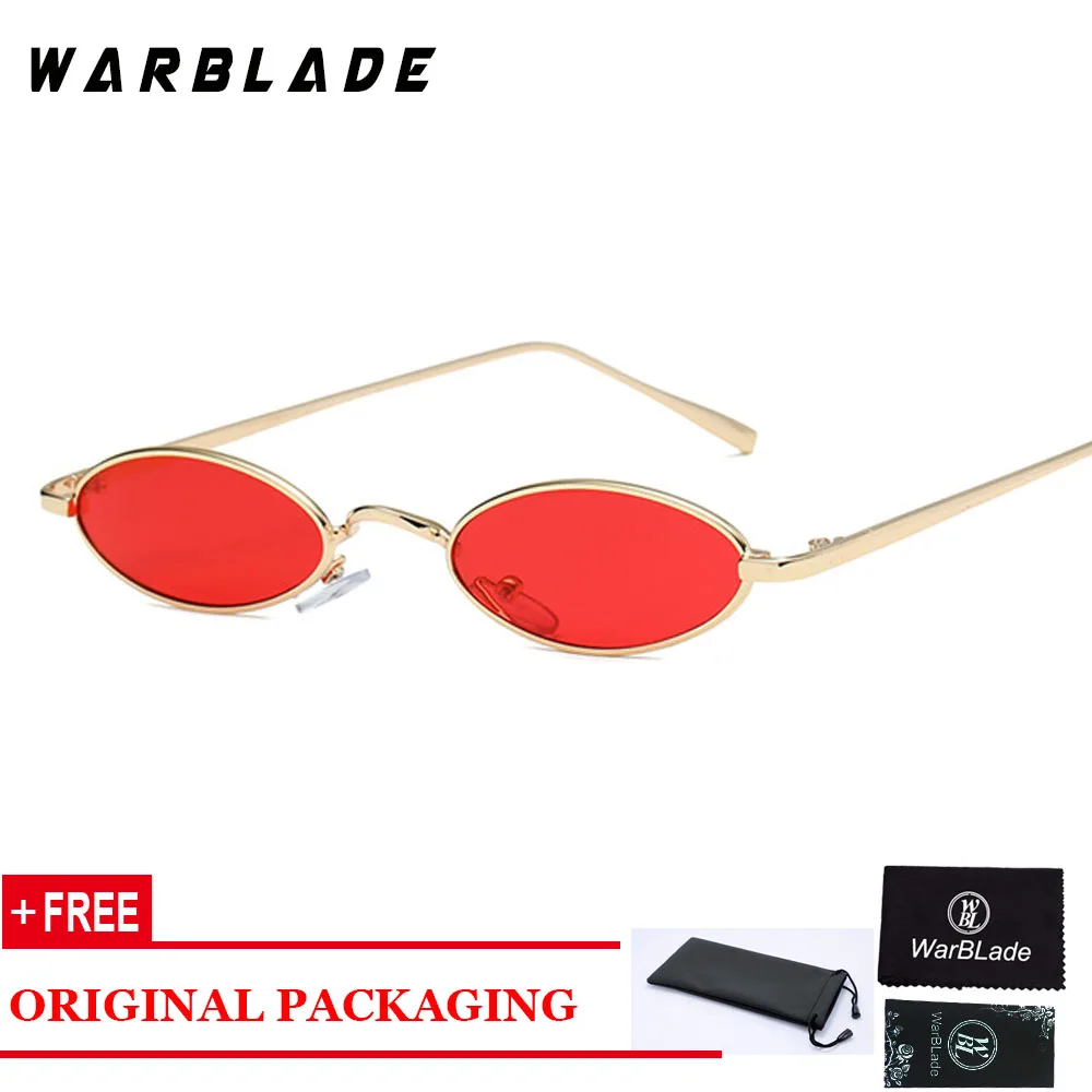 2018 женские ретро овальные маленькие солнцезащитные очки новый бренд