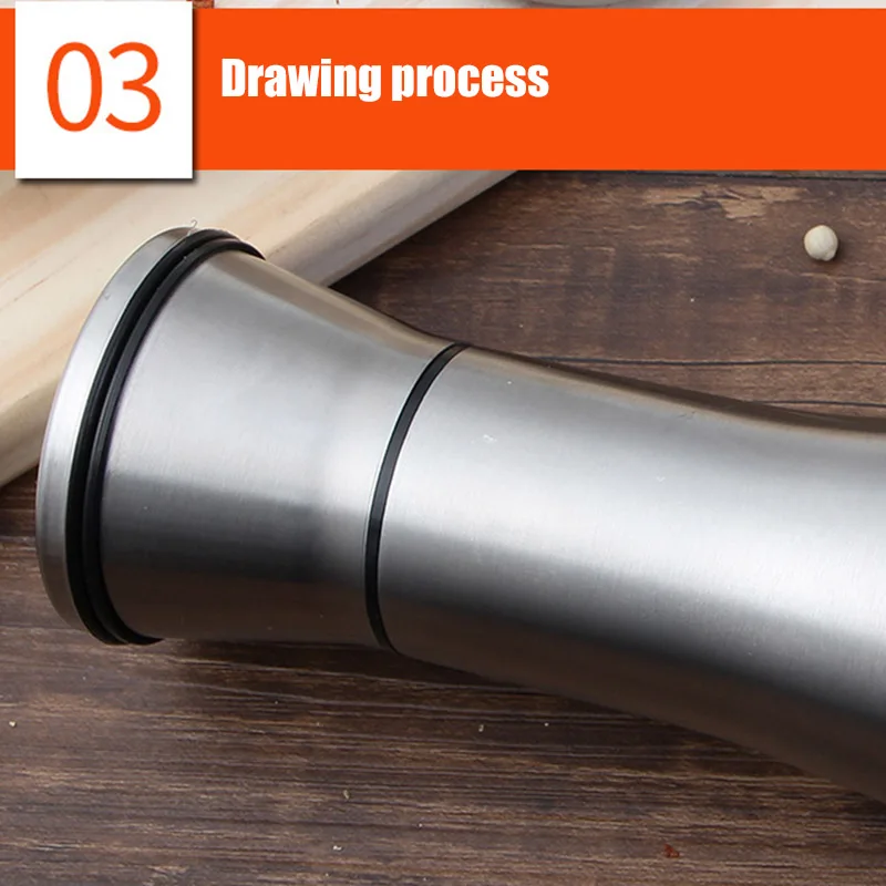 304 Мясорубка из нержавеющей стали регулируемая грубянка перечная кукуруза