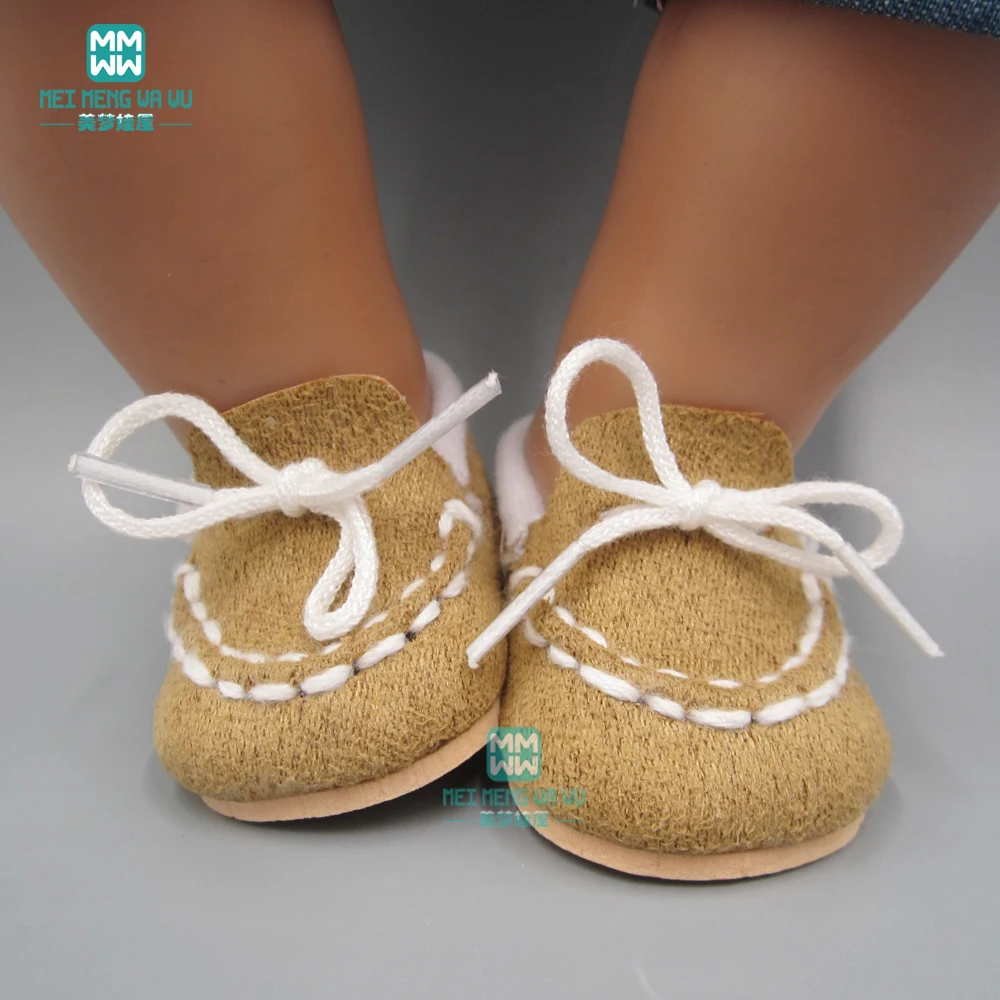 Новая игрушка детская обувь для куклы подходит 43 см аксессуары для куклы новорожденного и американская кукла модные ботинки, кожаная обувь, спортивная обувь