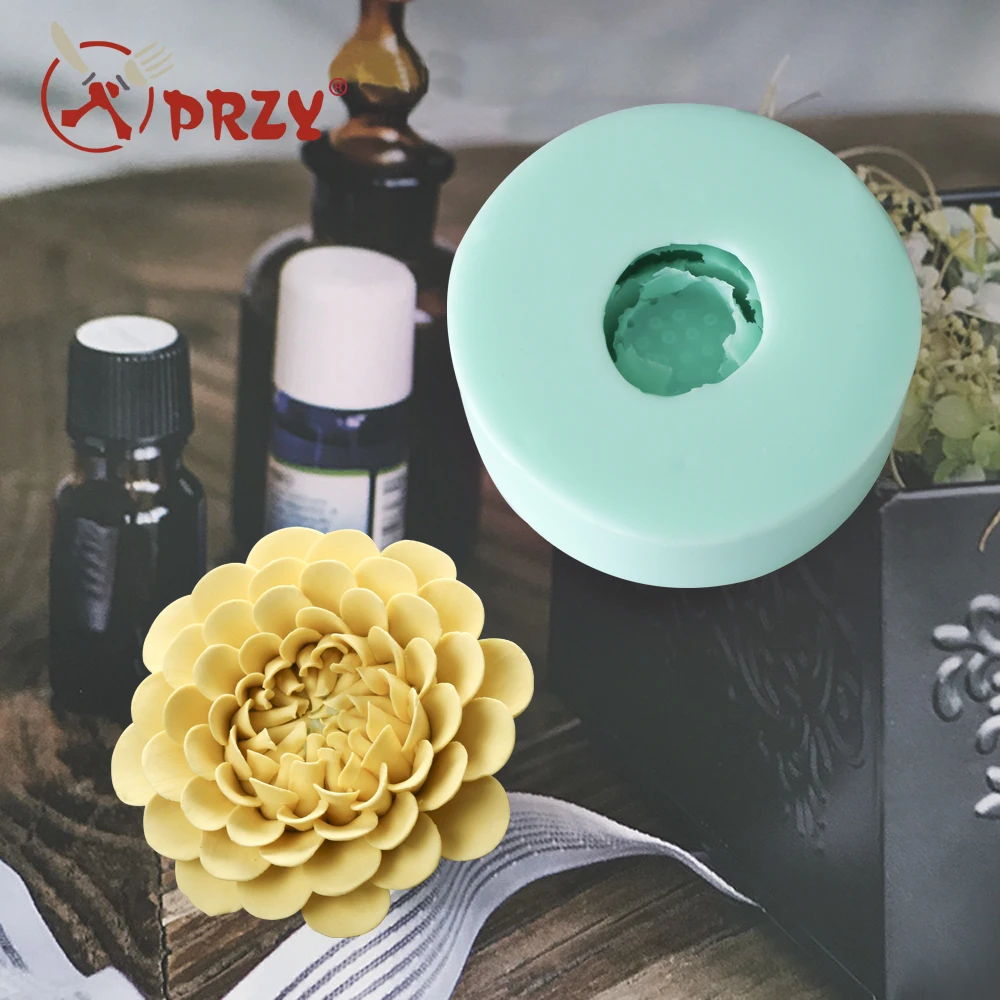 

Camellia 3D Molds Flowers Soap Mold Silicone Candle Aroma Mould Handmade Soap Making Moulds HC0034 Silica Gel Jasmine Lotus Rose