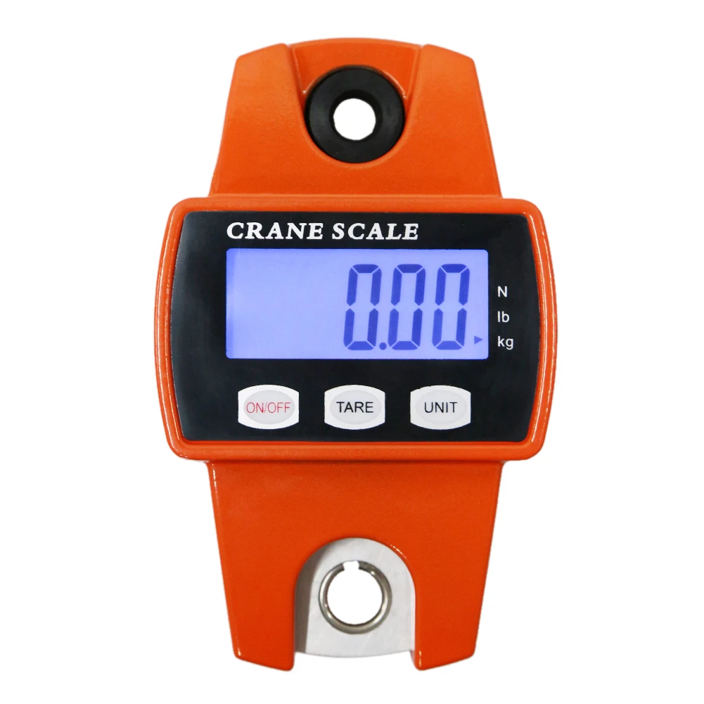 

2018! 300kg Mini Crane Scale Portable LCD Digital Electronic Stainless steel Hook Hanging Weight Crane Scales Weighing Balance