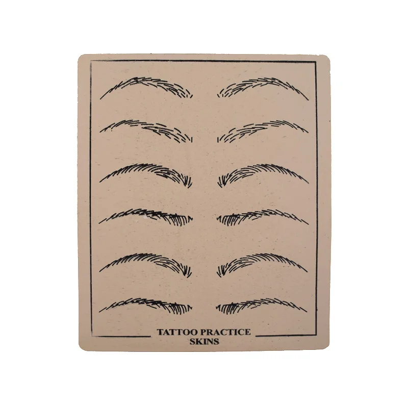 2 шт. резиновые брови для перманентного макияжа|practice skin|tattoo practice skinfor tattoo |