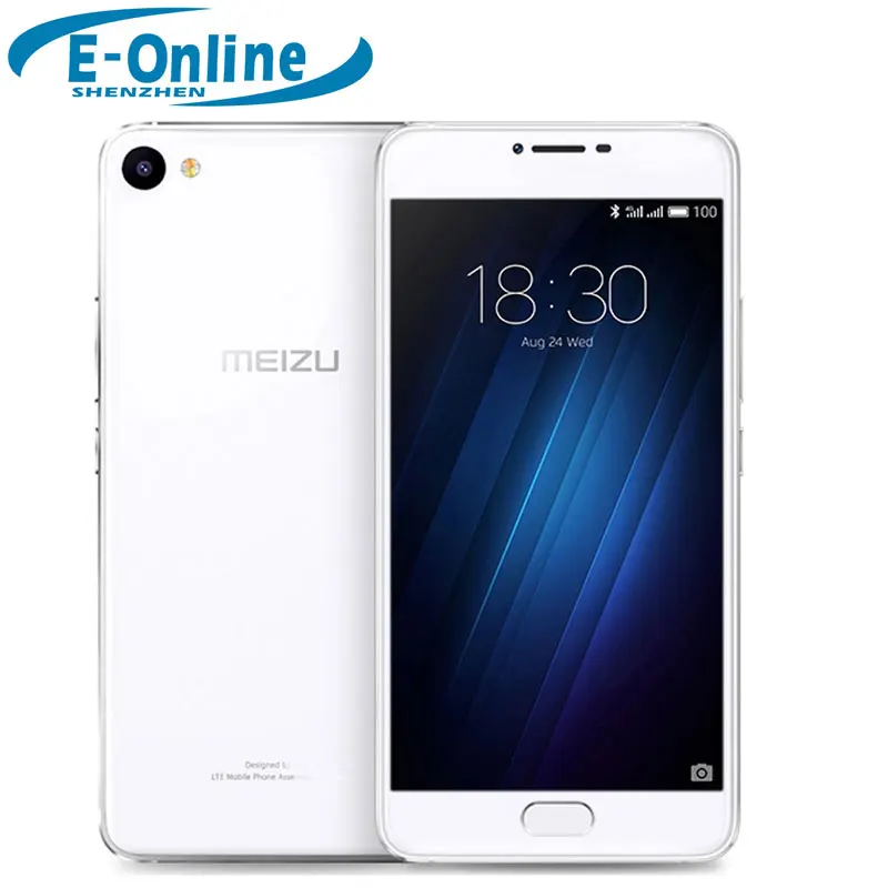 Оригинальный сотовый телефон Meizu U10 4G LTE Восьмиядерный процессор MTK 6750 3 Гб ОЗУ 32 ГБ