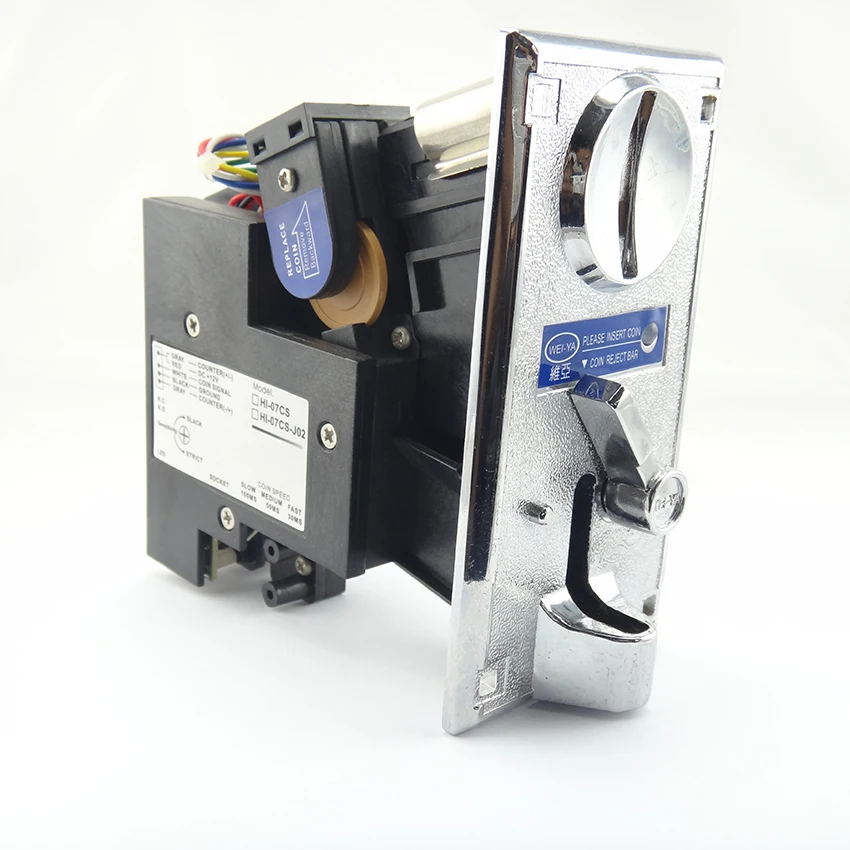 Пластиковая панель Расширенный передний вход CPU монета Селектор акцептор для