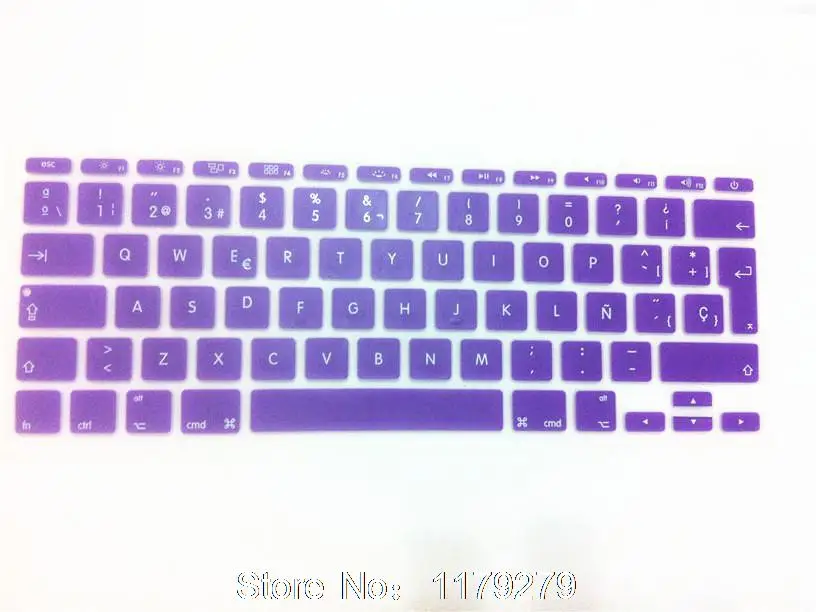 Испанская евро Клавиатура Обложка протектор для MacBook Air 11 &quot11 6 дюймов