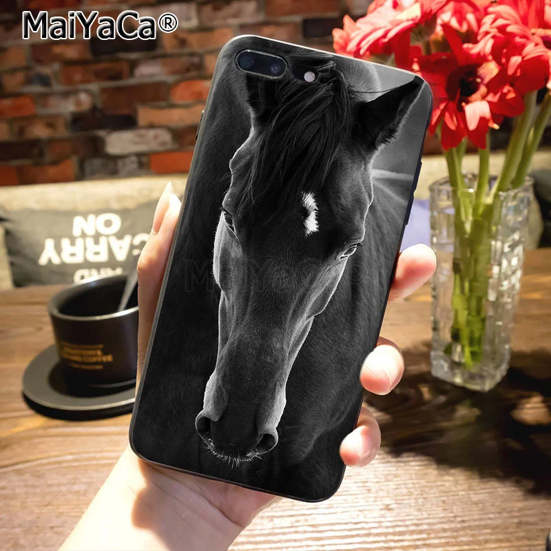 16 MaiYaCa бегущие лошади и слоны aimal чехол для телефона iPhone 8 7 6 6S Plus X XS MAX XR 5s SE 11pro max Coque Shell - Цвет: 16