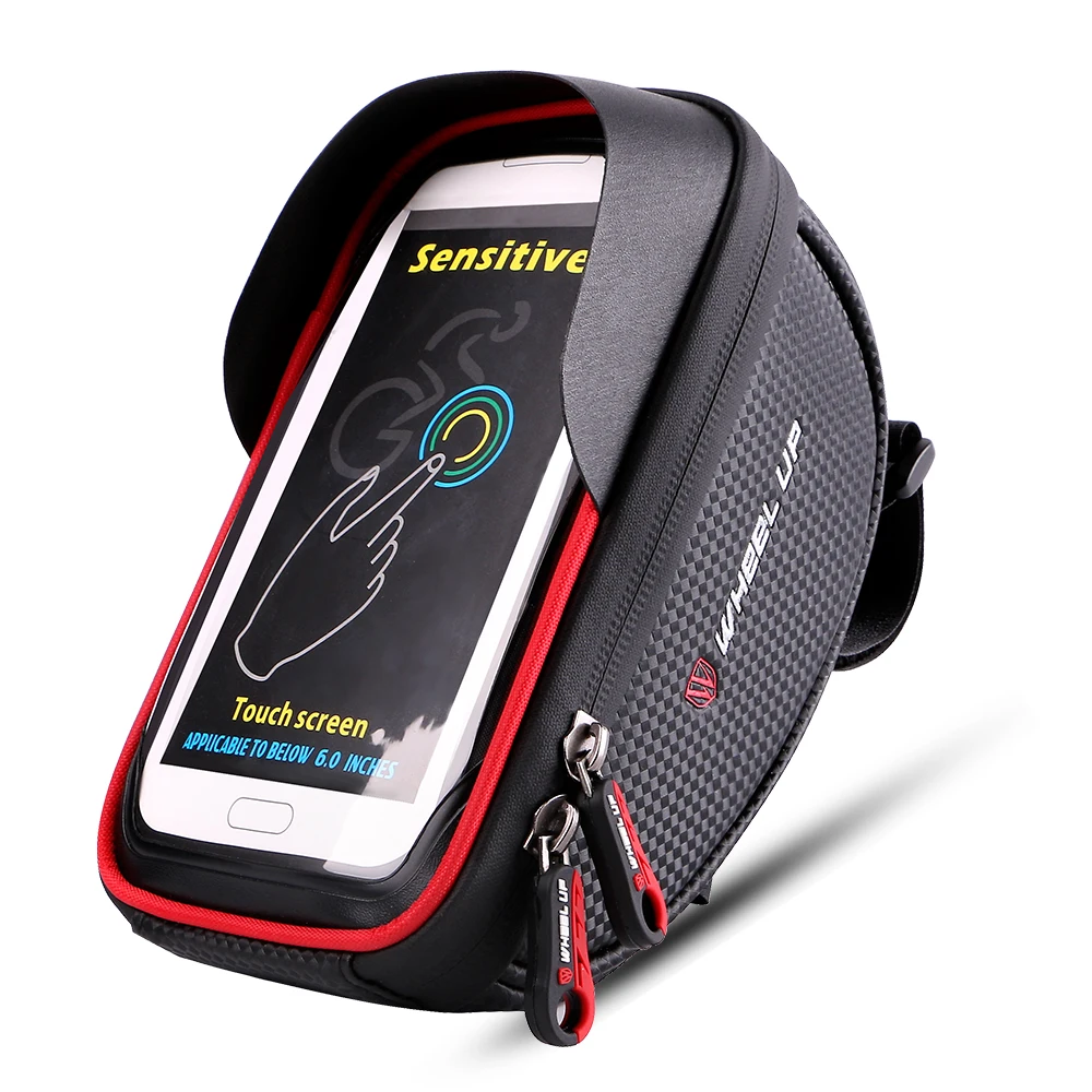 Держатель для телефона на переднем велосипеде светильник ключей сумка хранения