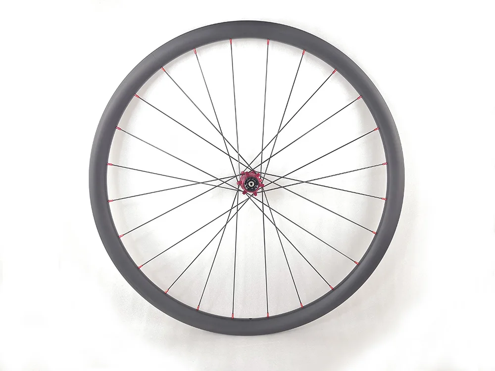 29er MTB XC tubeless lefty 1.0 2.0 carbon wheelset 30mm UD matt glossy 24H 28H 32H left hand bicycle wheels 650B availa | Спорт и