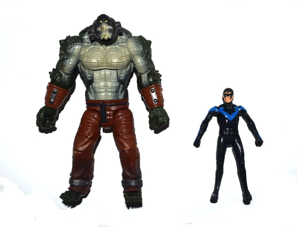 Коллекционные вещи DC Multiverse Nightwing vs Killer Croc свободная фигурка