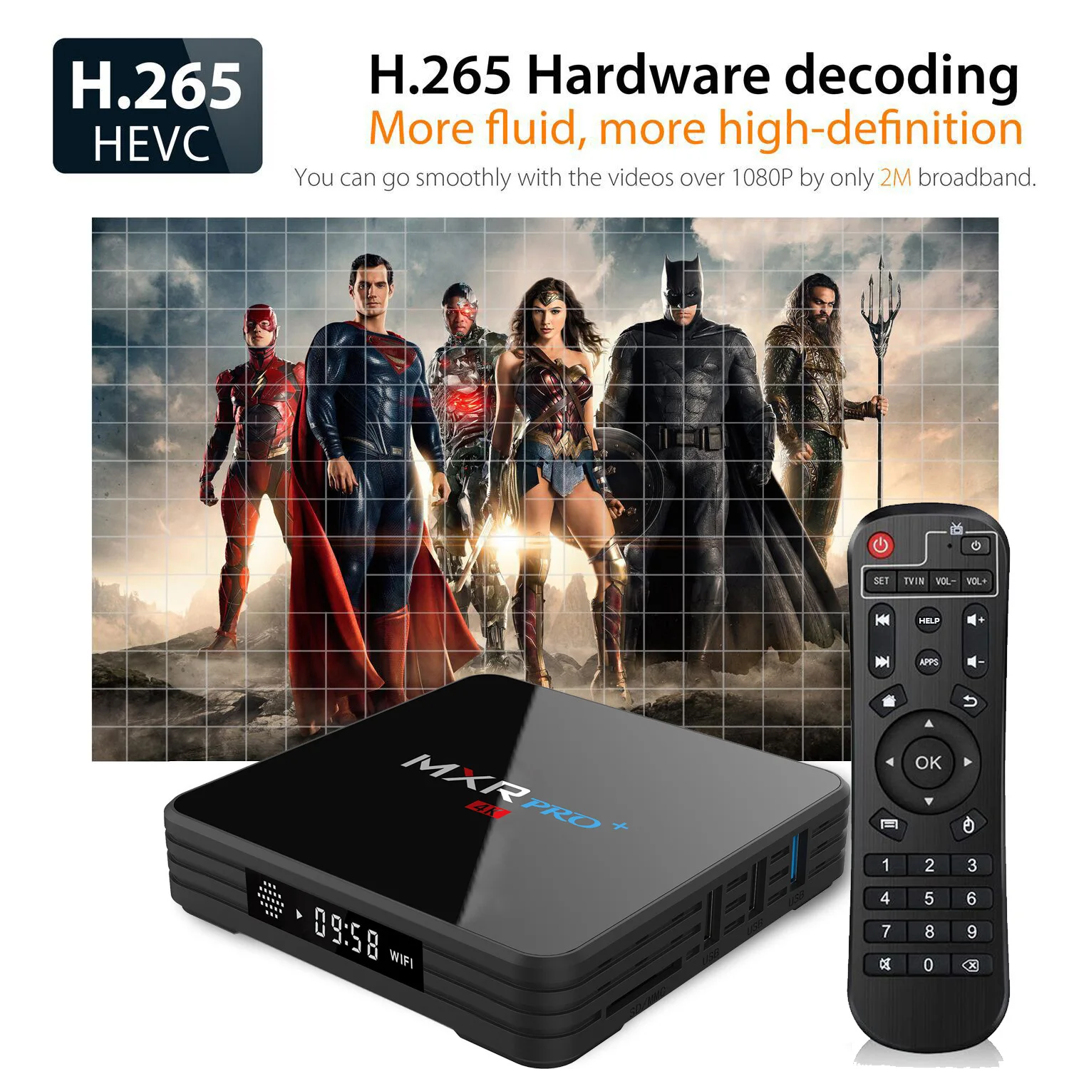 MXR PRO PLUS Android 7 1 4 Гб RAM 32 ROM Smart 4K TV Box RK3328 четырехъядерный цифровой дисплей 2 4G/5G Wifi BT4.0