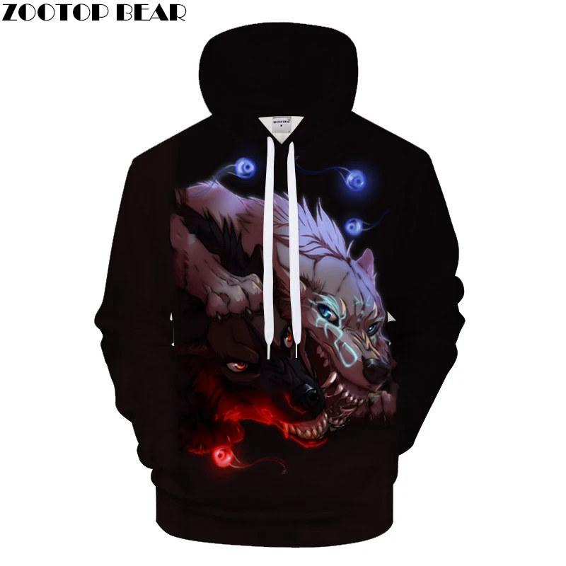 

Fire Eye Hoodies Wolf Hoody Men 3D Sweatshirt Funny Hoodie Streatwear Coat Anime Tracksuit Pullover Hip Hop DropShip ZOOTOPBEAR