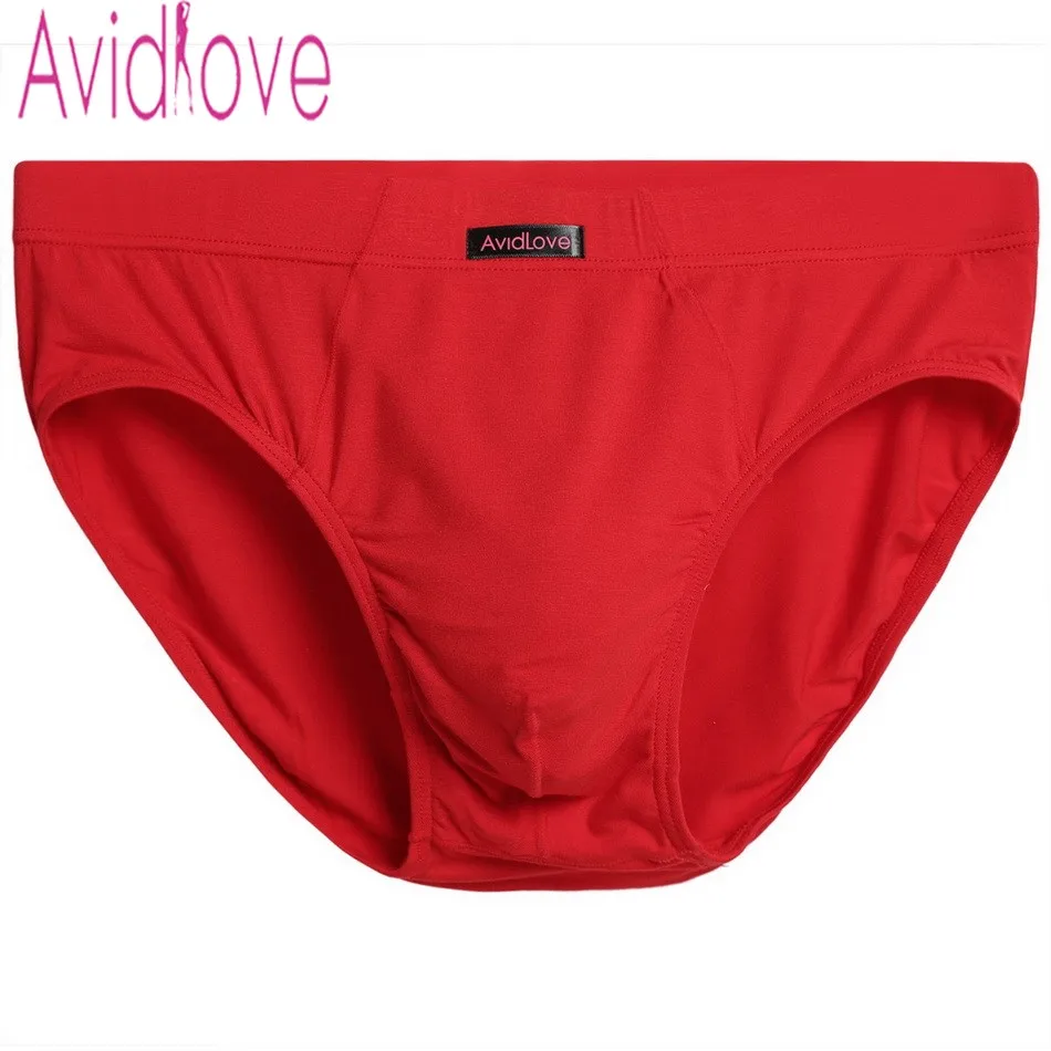 Avidlove 3 пары мужское нижнее белье из хлопка сексуальные Стрейчевые хип-трусы