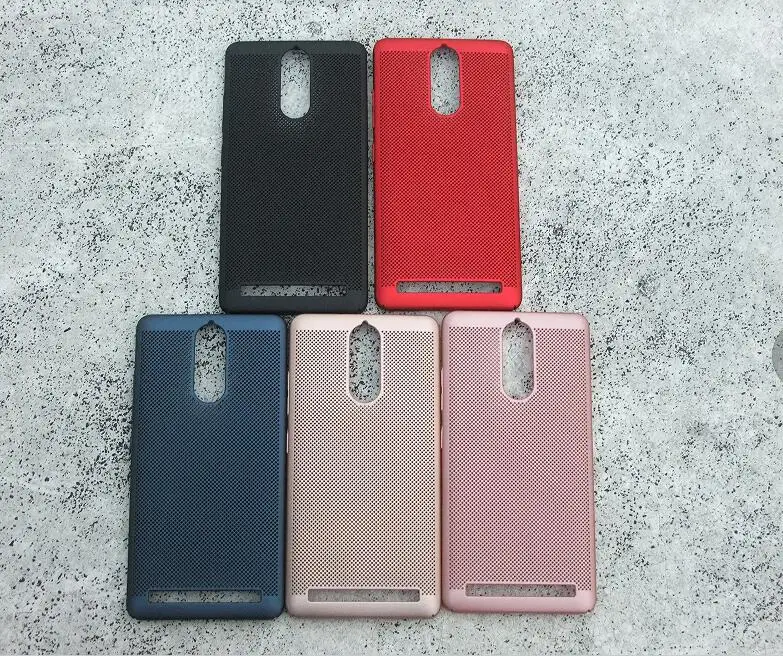 Для Lenovo K6 Примечание Обувь с дышащей сеткой Жесткий Корпус задняя крышка для Vibe K5