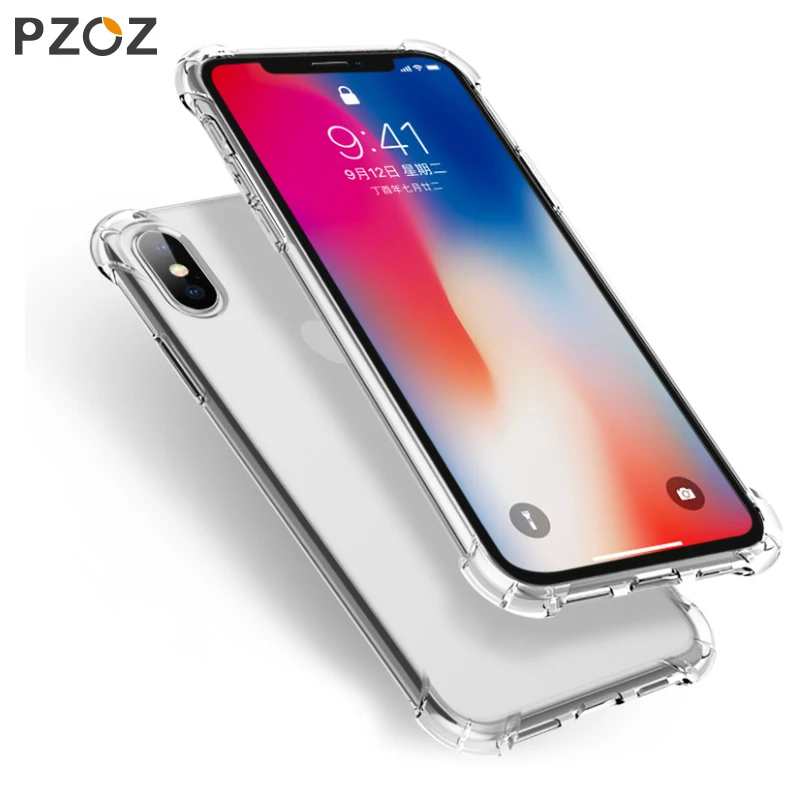 PZOZ для Apple iphone XR Xs Max 5 8 6 1 дюймов Чехол бампер 360 ударопрочные аксессуары Роскошный