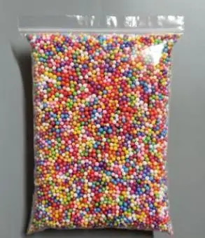 10g rainbow beads DIY блеск слизи кристалл облако слизи грязь легкий Пластилин Глина динамический galax Lizun Handgum Антистресс игрушка Playdough slimePutty - Цвет: 10g rainbow beads