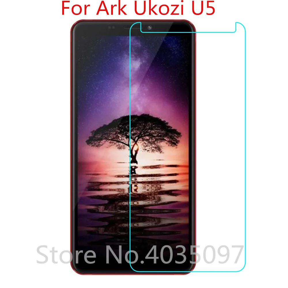 2.5D 0 26 мм 9H Премиум Закаленное стекло для Ark Ukozi U5 Защитная пленка стекло|Защитные