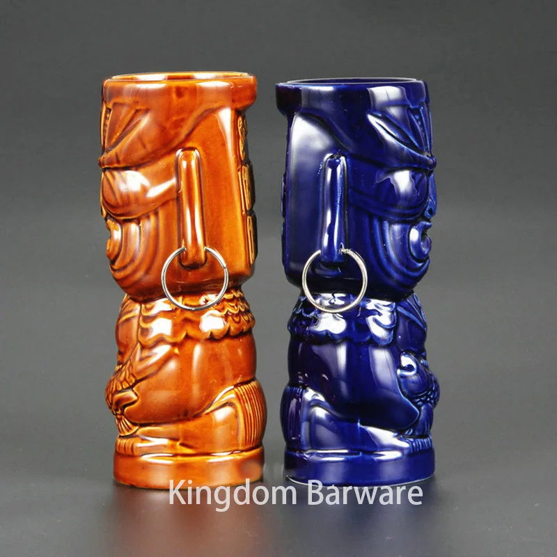 Tiki-кружки Коктейльная чашка кружка для пива и вина керамические кружки Tiki