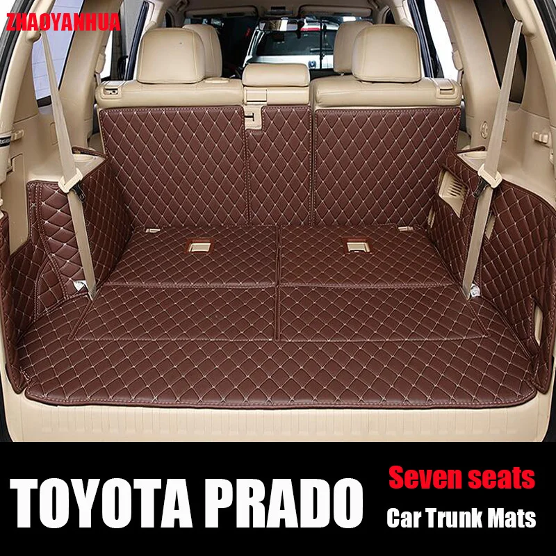 Автомобильный коврик для багажника ZHAOYANHUA под заказ грузового автомобиля toyota prado