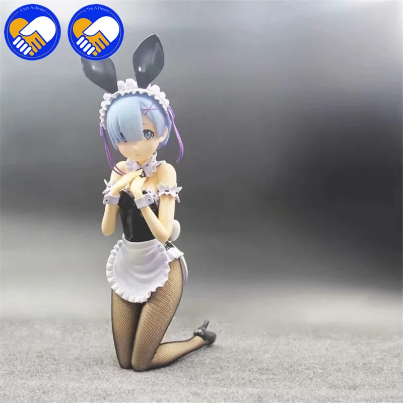Новинка Re: жизнь в другом мире от Zero Rem Ram Bunny Ver Kneeling Смола голая коллекция Аниме