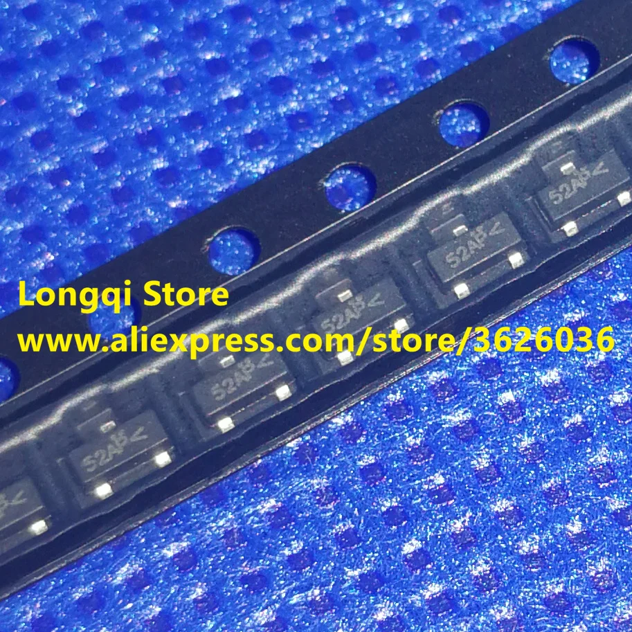 50 шт. FDN352AP FDN352 Mark 52AP SOT23 SOT 23 P Channel MOSFET 1.3A 30V PNP|mosfet sot-23|mosfet sot23pnp mosfet |