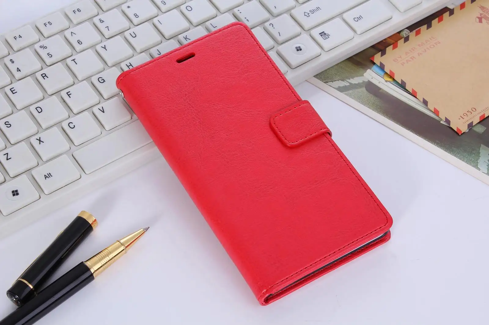Красный Базовый чехол для телефона XiaoMi Mi3 Роскошный чехол-Портмоне кожаный чехол-портмоне с откидной крышкой с подставкой Держатель для карт отделение для денег с чехлом для телефона XiaoMi Mi3 M3 Miui3 Azns - Цвет: Красный