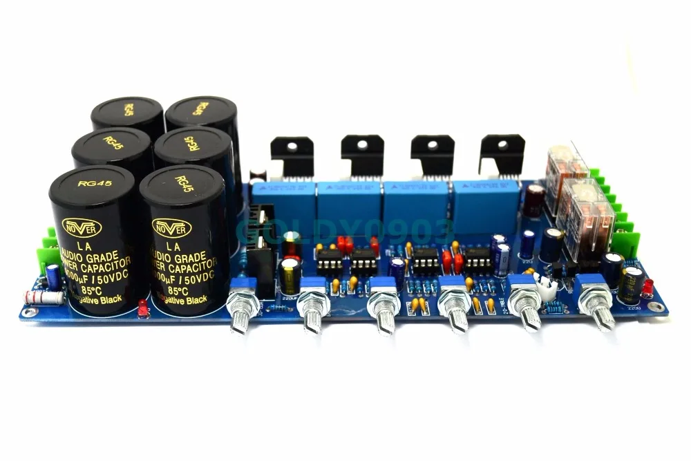 Плата усилителя уровня жары для сабвуфера LM3886 2 1 Hi Fi с защитной схемой уровень