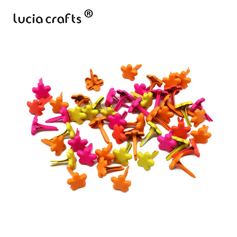 Lucia crafts 1 кор./лот разные стили окрашивание металла штифтики для DIY альбом декор украшения для скрапбукинга аксессуары G1310