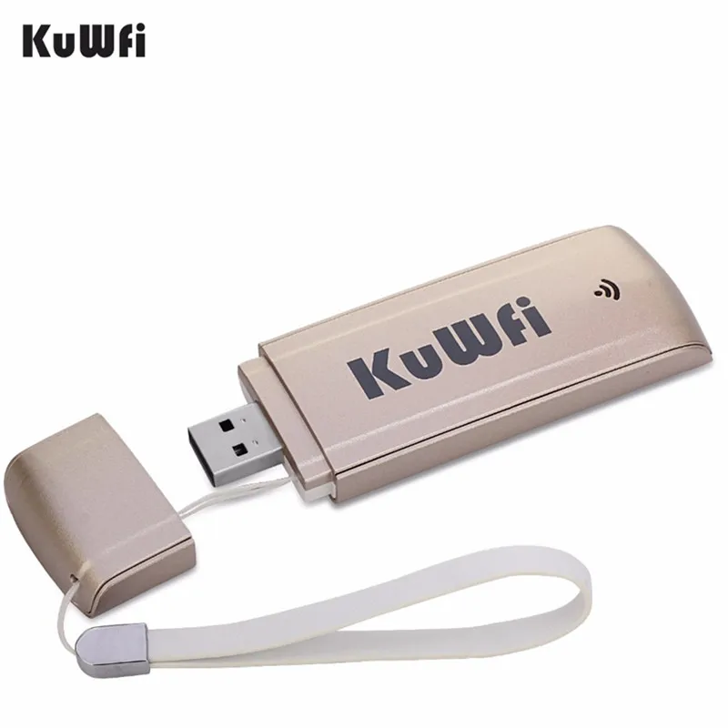 KuWFi USB 4G модем LTE WiFi ключ мобильный WiFi сеть точка доступа мини 3G 4G WiFi модем маршрутизатор с sim-картой слот для автомобиля открытый