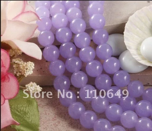 2 pcs/lot Wholesale 10mm Lilac Alexandrite Round Loose Beads Gemstone 15'' free shipping beads jewelry making | Украшения и