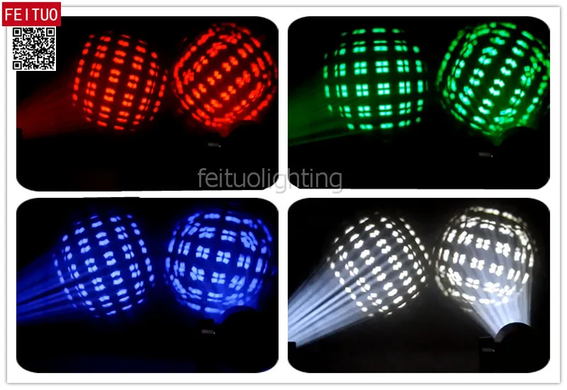 6 шт. новый халат Lyre луч пятно мыть зум 60 Вт Led движущаяся головка Rgbw Dmx сценический