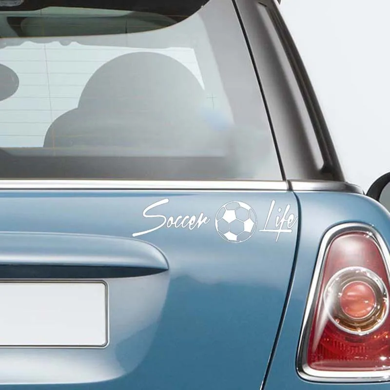 Soccer Life Family Sticker Decal Notebook Car Laptop Fashion Personality Vinyl Decals | Автомобили и мотоциклы