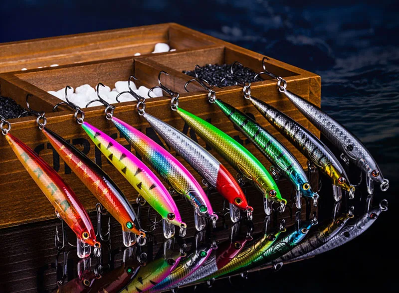 10 шт./лот приманка для рыбалки Minow искусственные приманки 3D рыболовные глаза