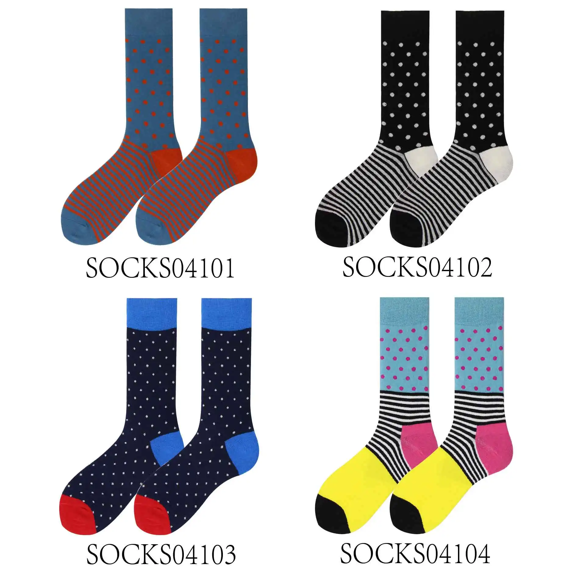 4pairs4101020304 WH SOKKEN подарки для мужчин британский стиль мужские деловые хлопковые носки с костюмами для официальных мероприятий - Цвет: 4pairs4101020304