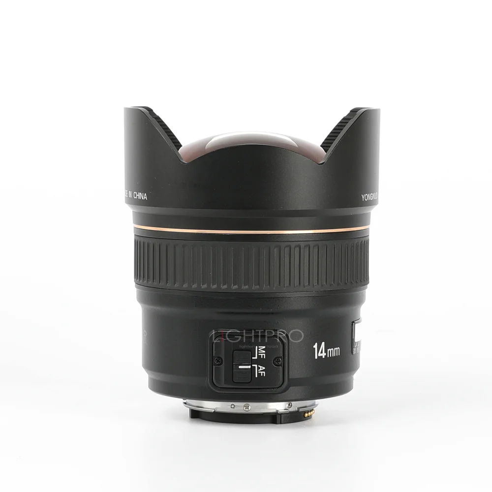 YONGNUO YN14mm F2.8 ультра-широкоугольный объектив с автофокусом AF MF металлический объектив для Nikon D750 D810 D7200 D850 D610 D760 DSLR