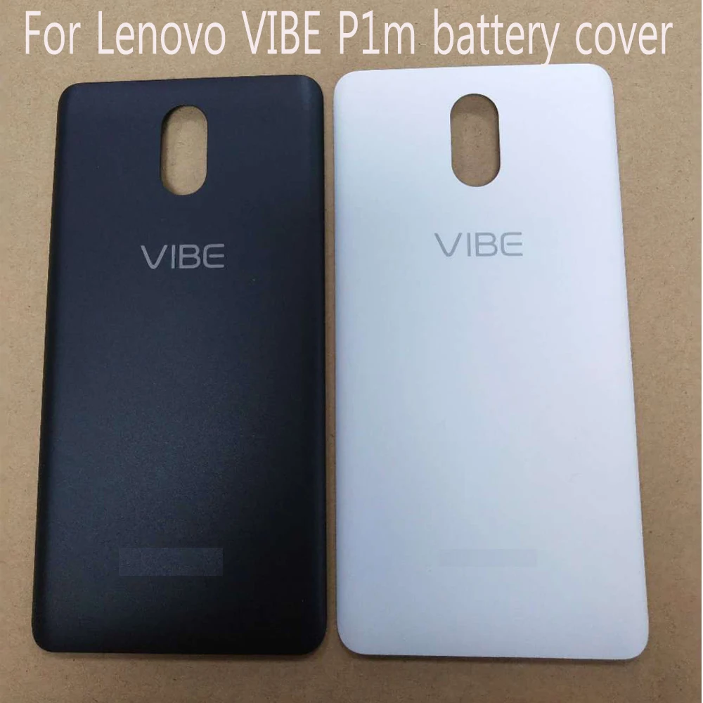 Чехол для lenovo VIBE P1m P1Ma40, задняя крышка для батареи, запасные части с логотипом