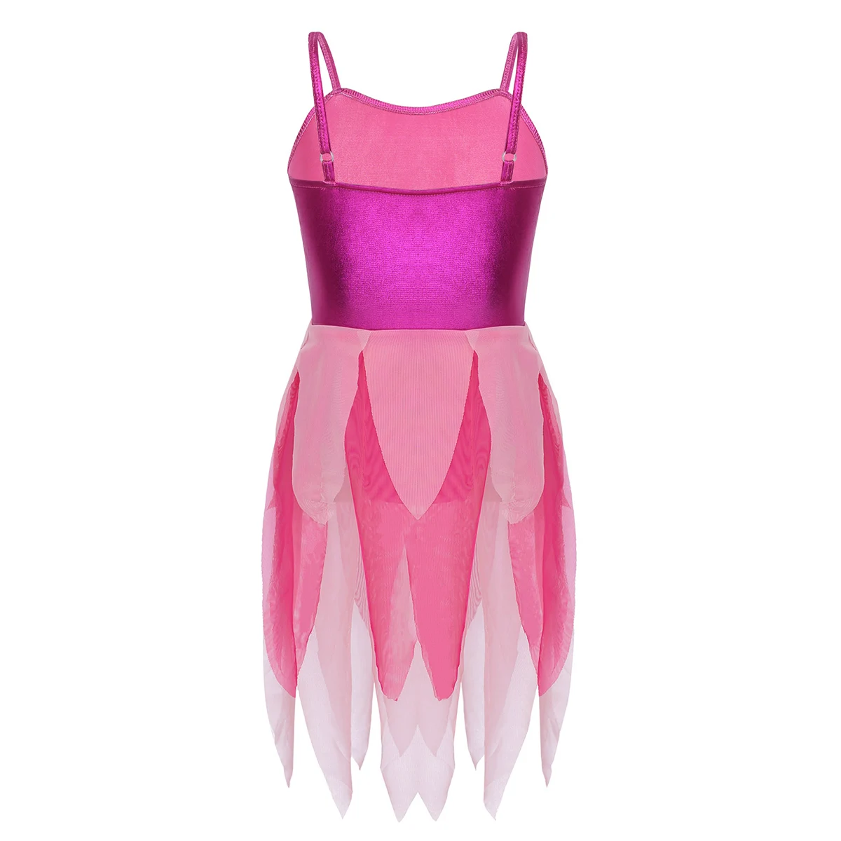 Блестящие металлические балетные костюмы для лирических танцев девочек