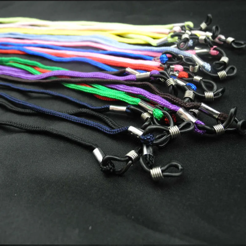 12 шт./компл. очки нейлоновый шнур для чтения стеклянный шейный ремешок держатель