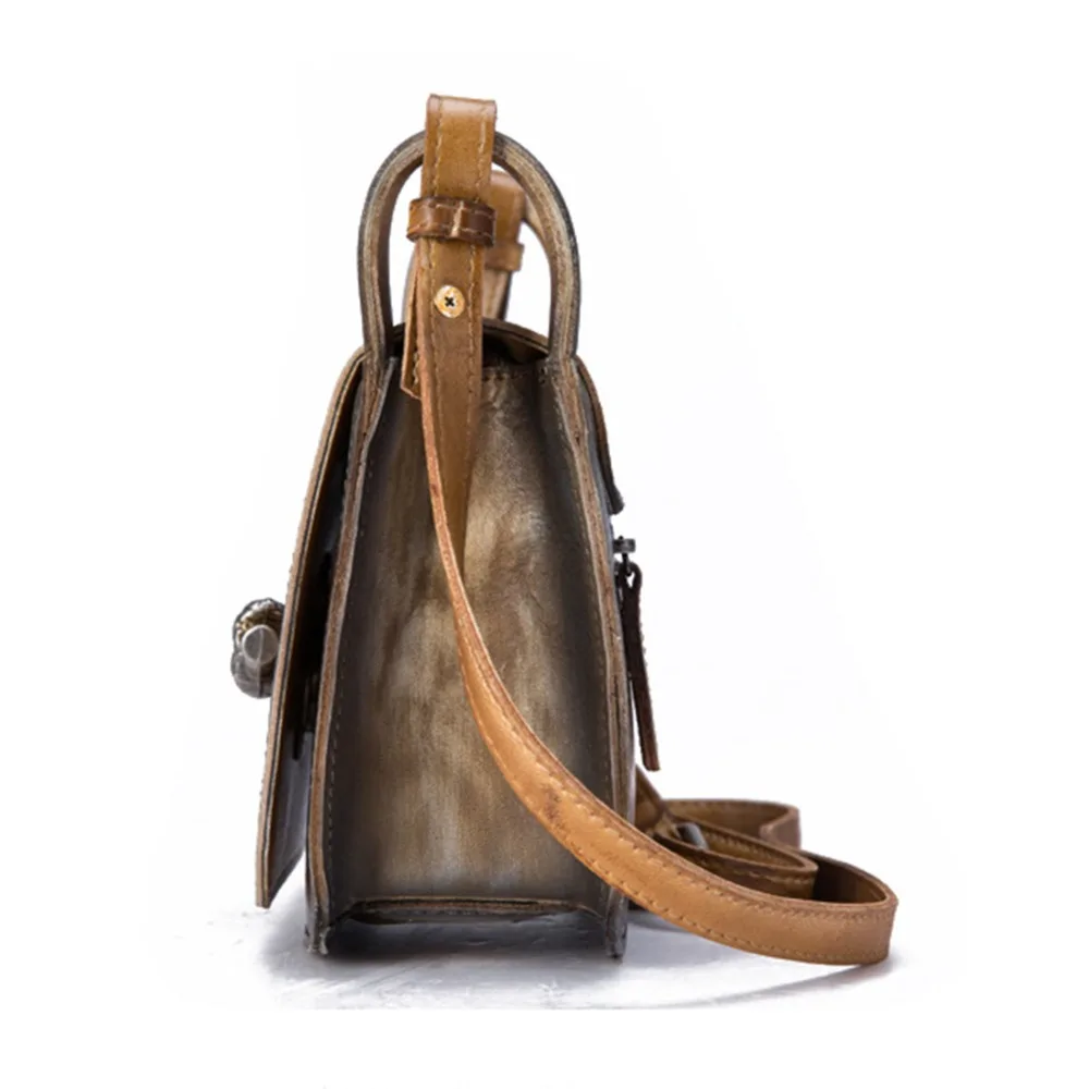 Для женщин сумка через плечо маленький кошелек клапаном пояса из натуральной