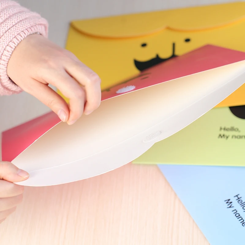 7 шт. Корейская канцелярская сумка для моделирования бороды формата А4 информации