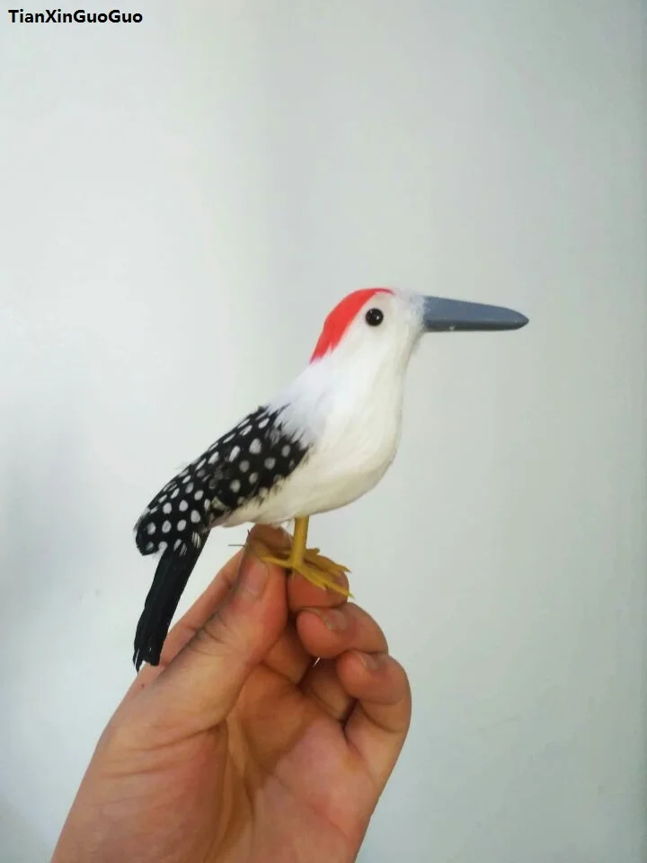 

simulation woodpecker bird hard model foam&feathers bird about 16cm,home garden decoration s1253