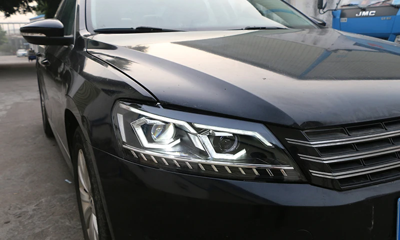 Передняя фара фары для Volkswagen Passat- светодиодный фонарь DRL 2011