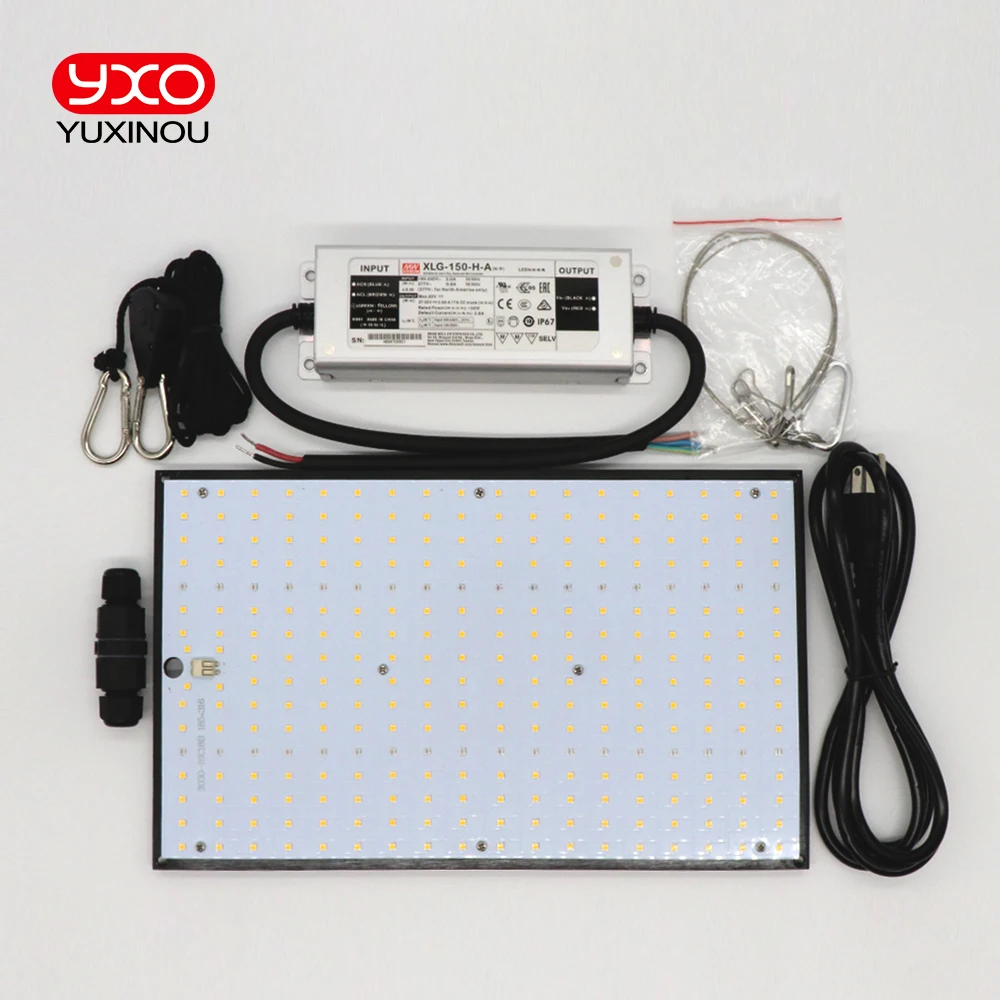 Новинка 288 samsung lm301b 3000K 4000K 660nm красная Квантовая доска светодиодный светильник для выращивания полный спектр Veg/Bloom state Meanwell driver
