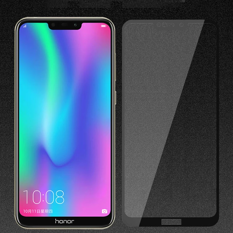 3D закаленное стекло для Huawei Honor 8C полное покрытие экрана Защитная пленка BKK-AL00 |