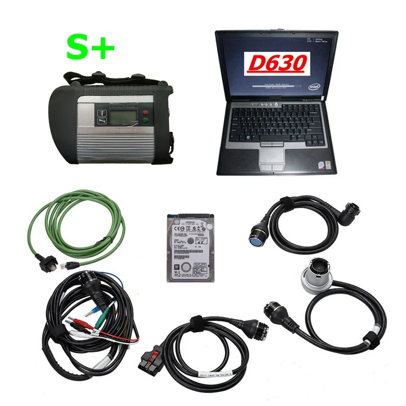 Лучшее Качество MB Star C4 S + чип AM79C874VI SD Connect Compact 4 диагностический инструмент