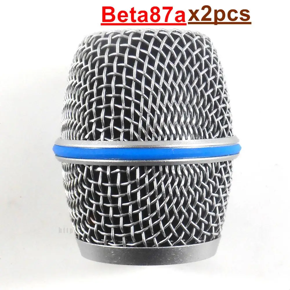2 шт. Beta87A решетка шарика для Shure шаровая Головка Замена Beta 87A
