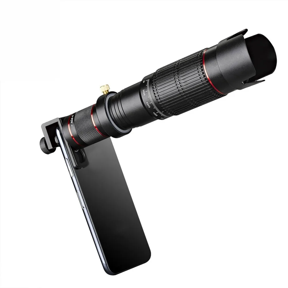 JAWEKE HD 36x зум телескопический объектив для мобильного телефона телефото внешний